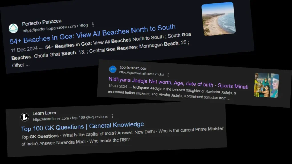 Meta Descriptions