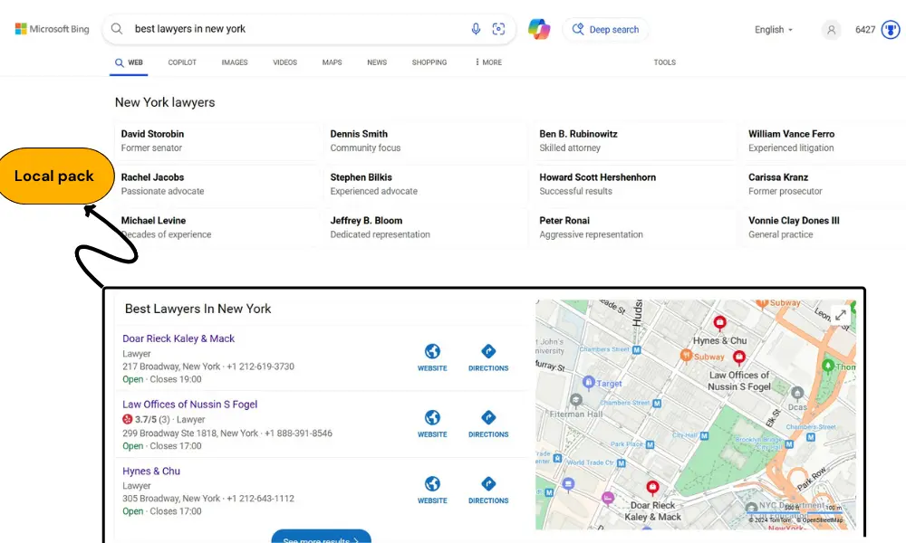 Local Results